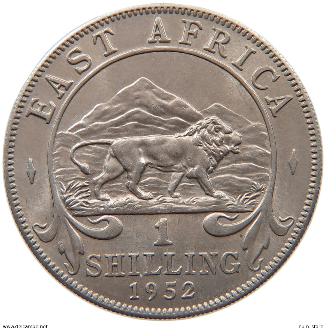 EAST AFRICA SHILLING 1952 George VI. (1936-1952) #c064 0261 - East Africa & Uganda Protectorates