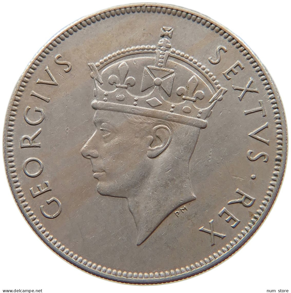 EAST AFRICA SHILLING 1952 George VI. (1936-1952) #s008 0427 - Oost-Afrika & Protectoraat Van Uganda