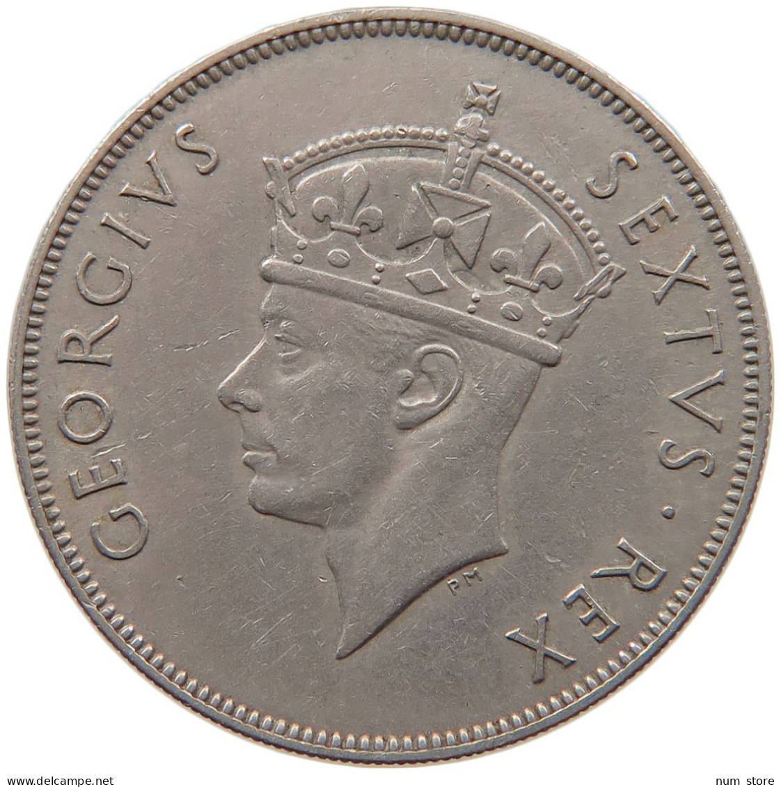 EAST AFRICA SHILLING 1950 George VI. (1936-1952) #s030 0191 - Afrique Orientale & Protectorat D'Ouganda