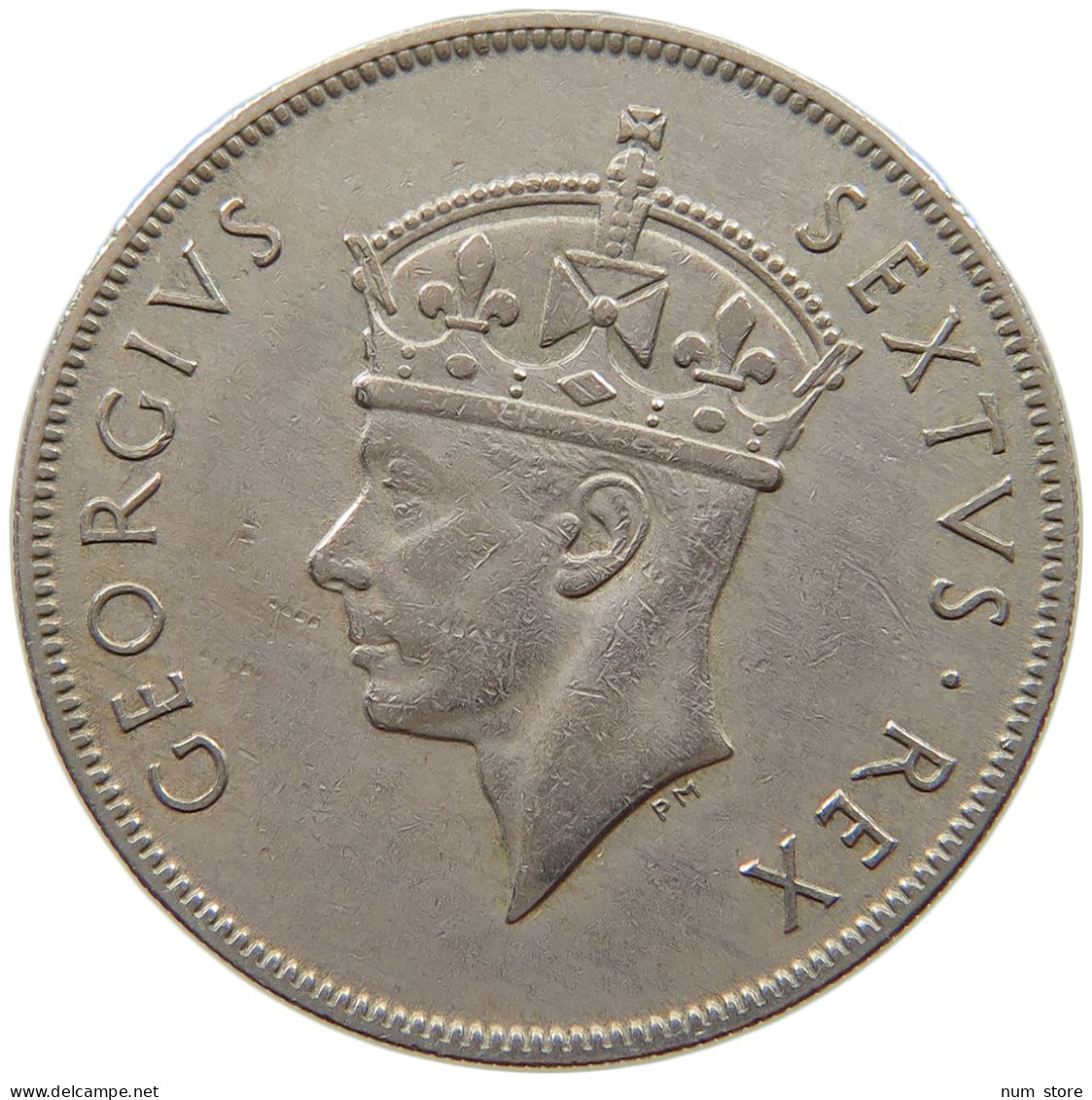 EAST AFRICA SHILLING 1952 George VI. (1936-1952) #a088 0237 - Ostafrika Und Herrschaft Von Uganda