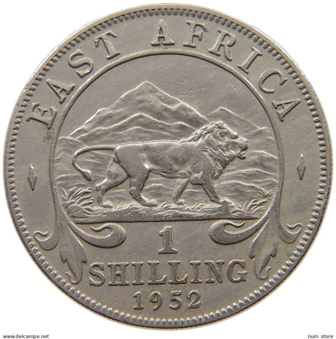 EAST AFRICA SHILLING 1952 George VI. (1936-1952) #a088 0237 - Afrique Orientale & Protectorat D'Ouganda