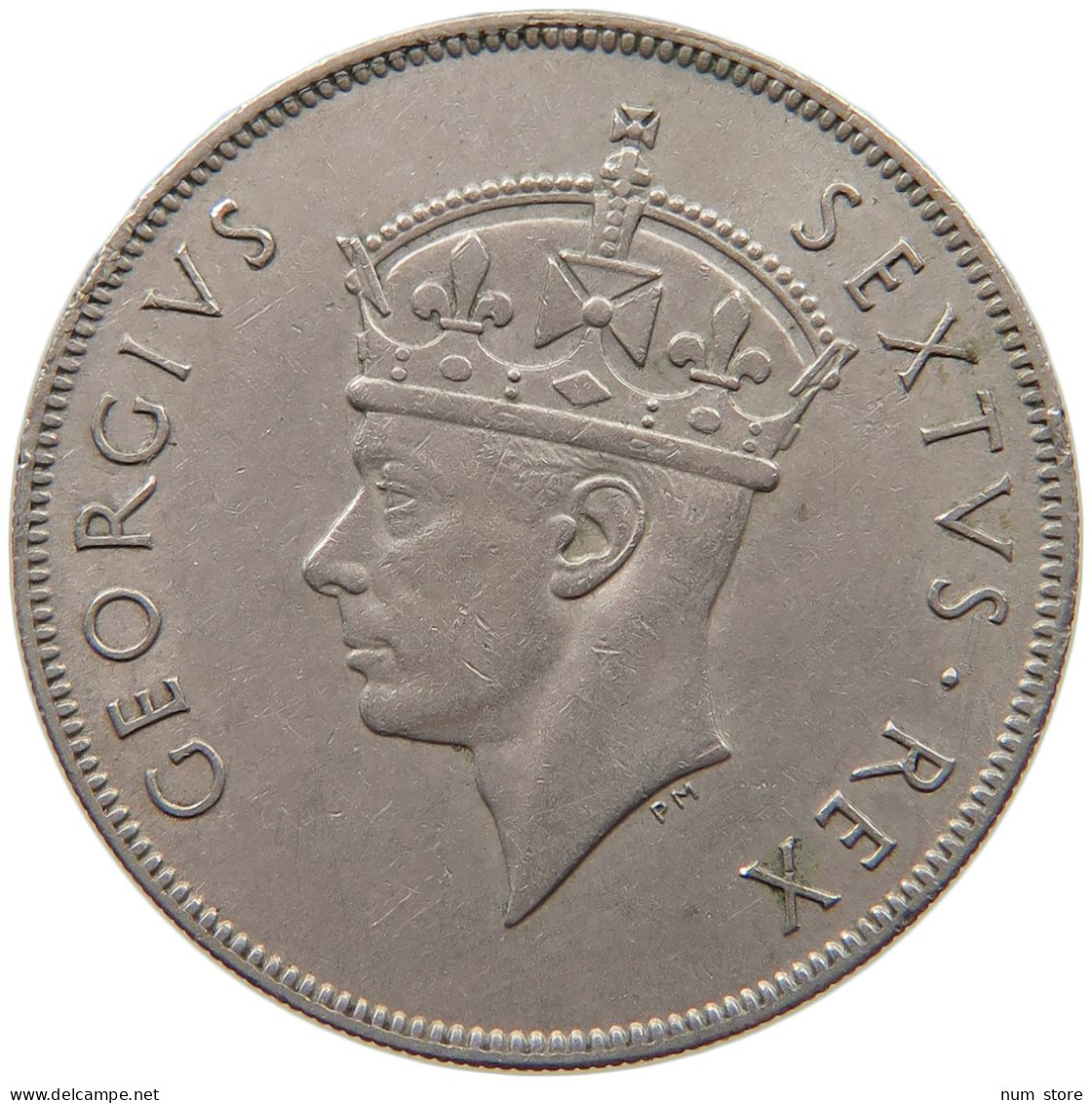 EAST AFRICA SHILLING 1950 George VI. (1936-1952) #c011 0035 - Oost-Afrika & Protectoraat Van Uganda