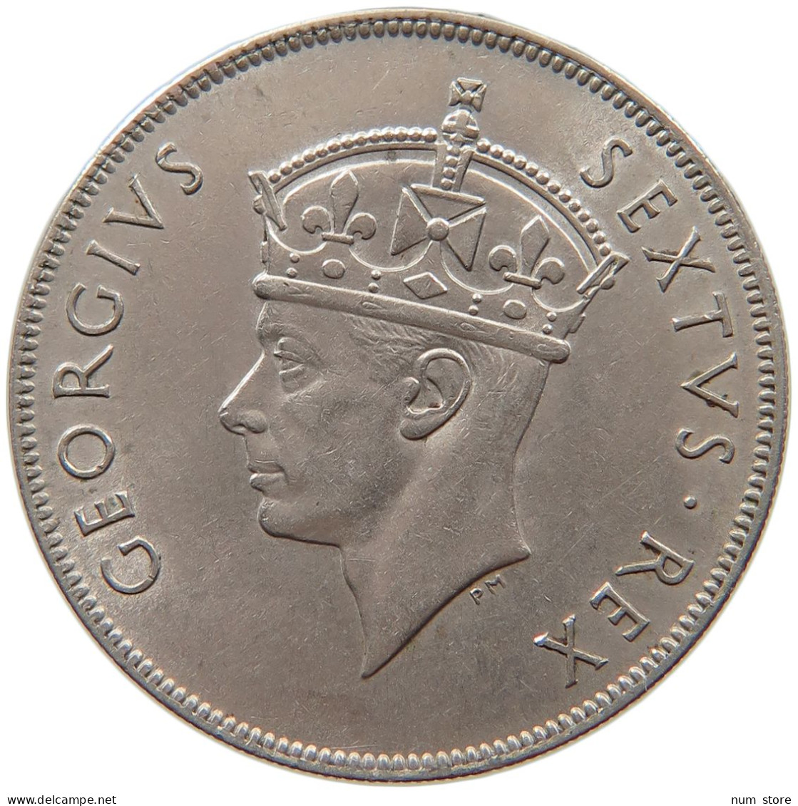 EAST AFRICA SHILLING 1950 George VI. (1936-1952) #s027 0073 - Ostafrika Und Herrschaft Von Uganda