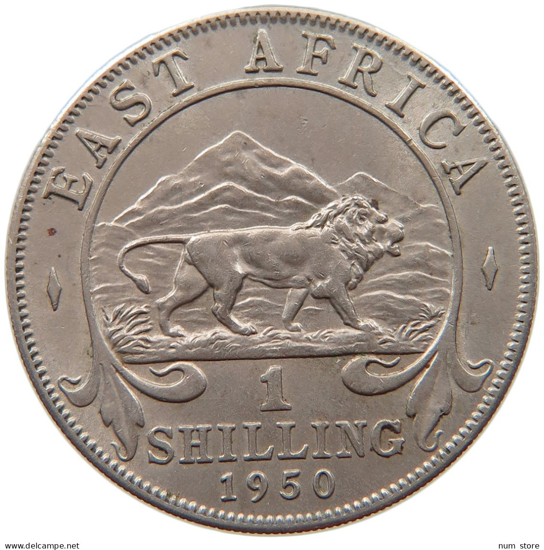 EAST AFRICA SHILLING 1950 George VI. (1936-1952) #s027 0073 - East Africa & Uganda Protectorates