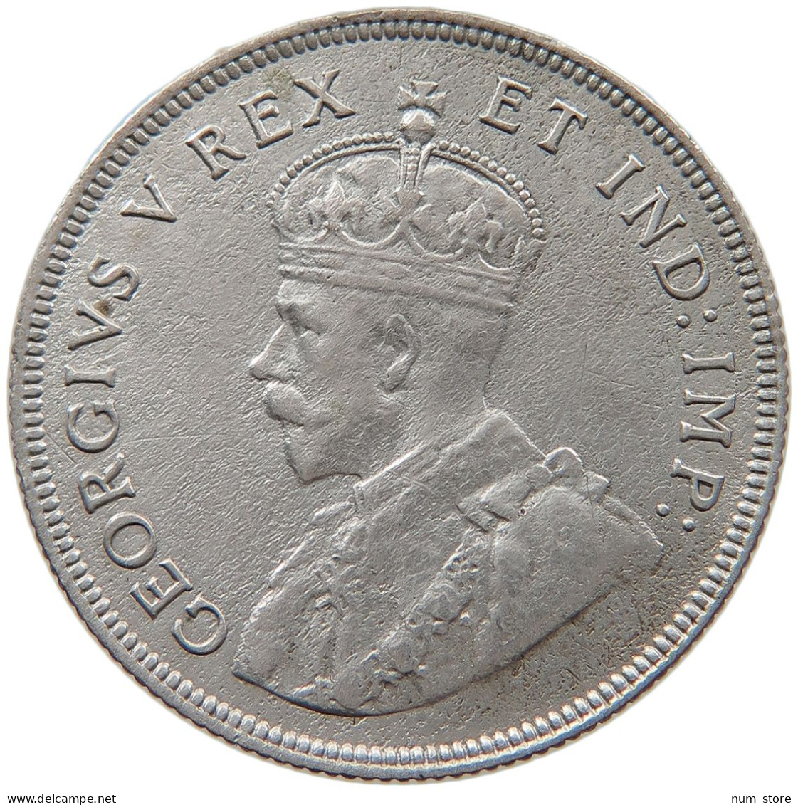 EAST AFRICA SHILLING 1925 George V. (1910-1936) #t159 0207 - Afrique Orientale & Protectorat D'Ouganda