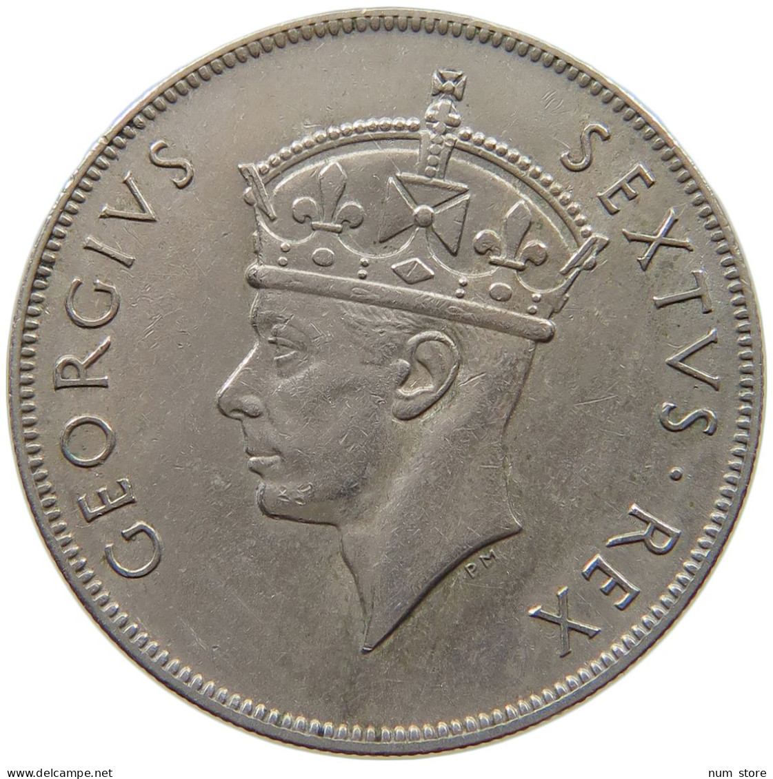 EAST AFRICA SHILLING 1949 George VI. (1936-1952) #a088 0241 - Ostafrika Und Herrschaft Von Uganda