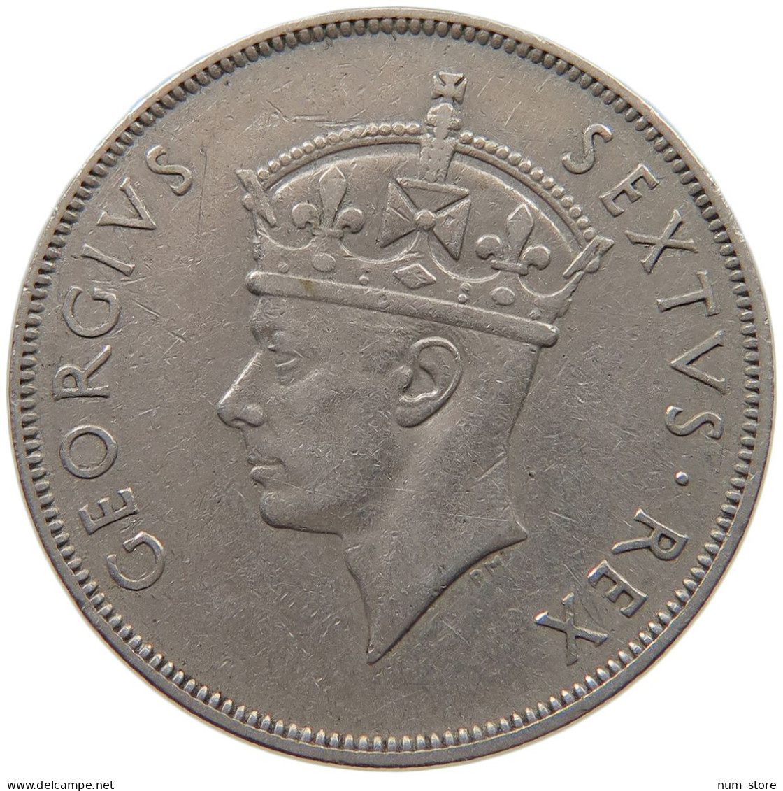 EAST AFRICA SHILLING 1949 George VI. (1936-1952) #c011 0037 - Oost-Afrika & Protectoraat Van Uganda