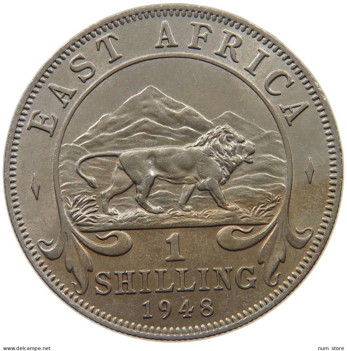 EAST AFRICA SHILLING 1948 George VI. (1936-1952) #c020 0615 - Ostafrika Und Herrschaft Von Uganda