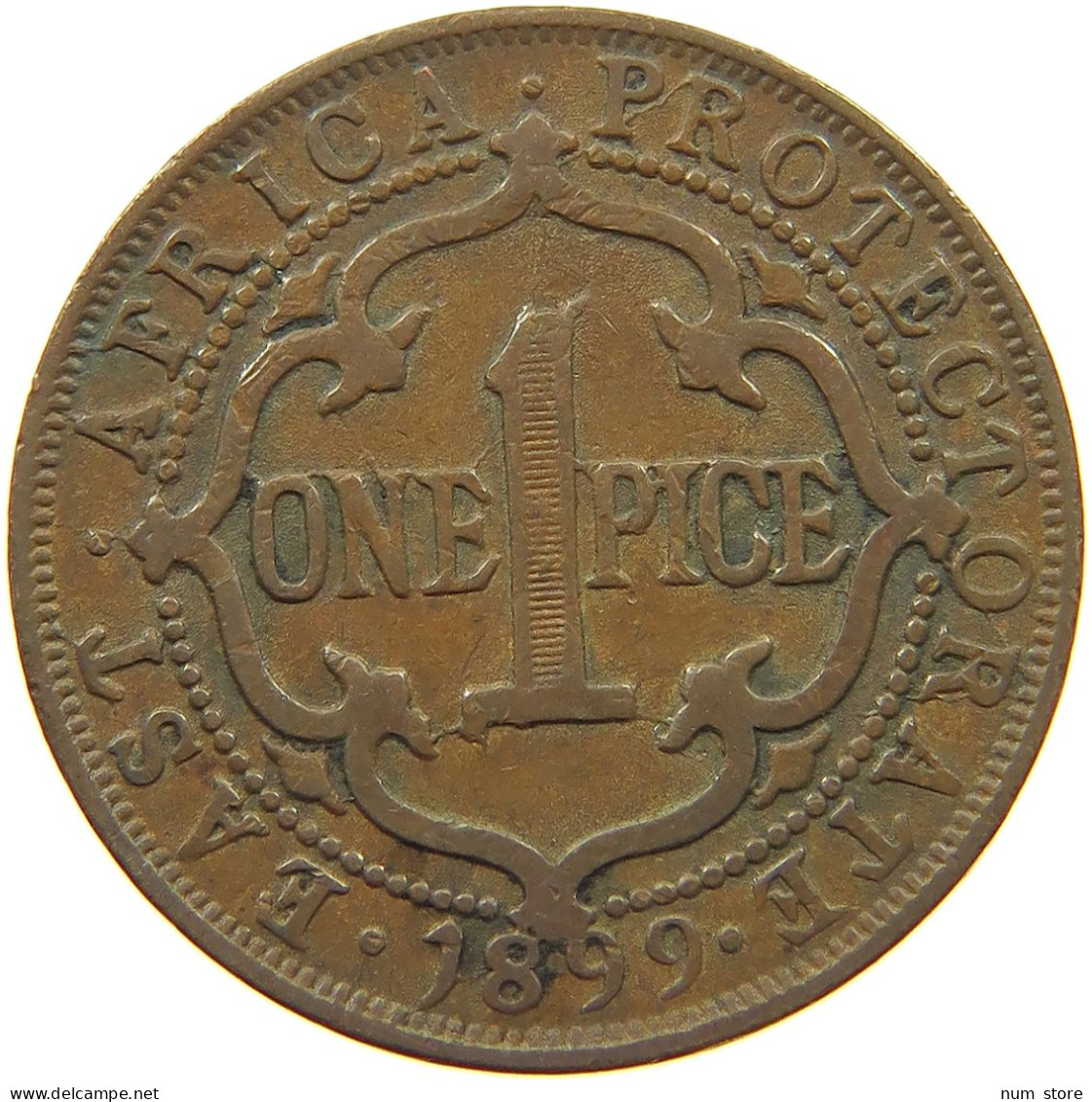 EAST AFRICA PICE 1899 Victoria 1837-1901 RARE #t152 0111 - Afrique Orientale & Protectorat D'Ouganda