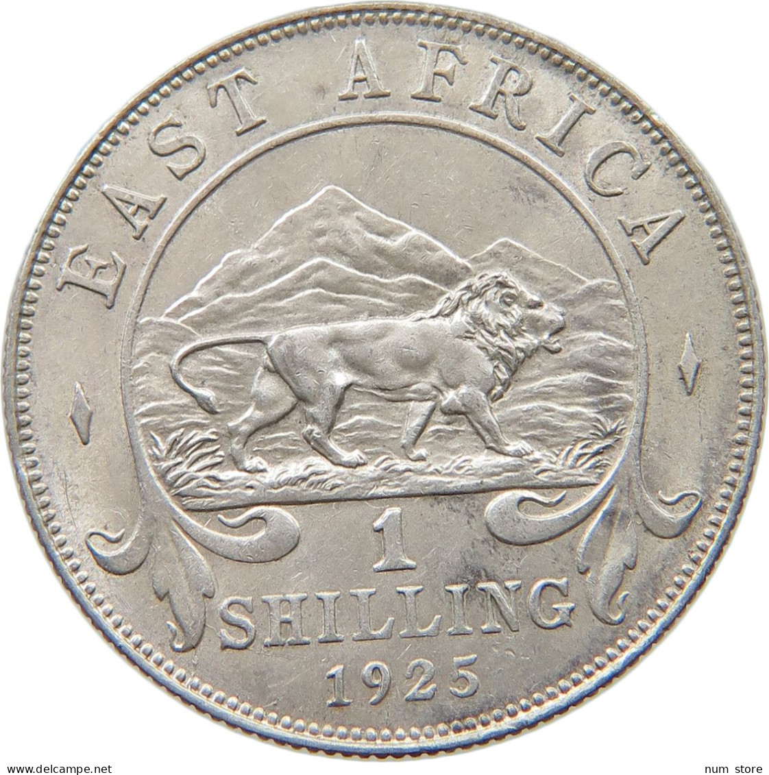 EAST AFRICA SHILLING 1925  #t120 0253 - Ostafrika Und Herrschaft Von Uganda