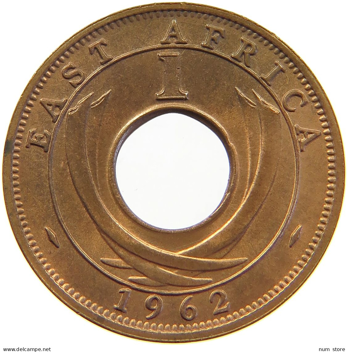 EAST AFRICA CENT 1962 H Elizabeth II. (1952-2022) #s023 0369 - East Africa & Uganda Protectorates