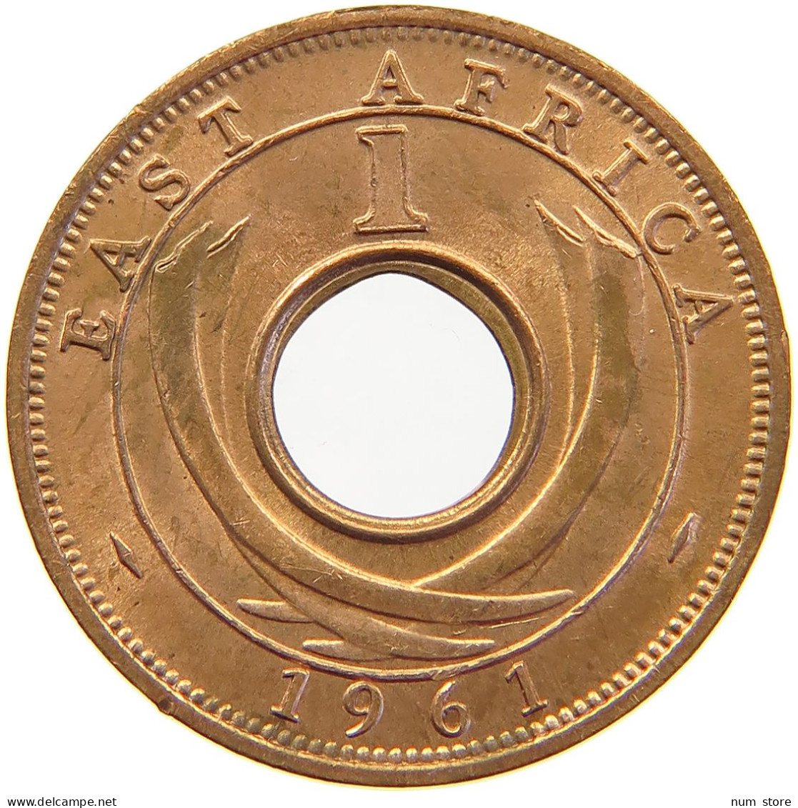 EAST AFRICA CENT 1961 Elizabeth II. (1952-2022) #s023 0347 - Afrique Orientale & Protectorat D'Ouganda