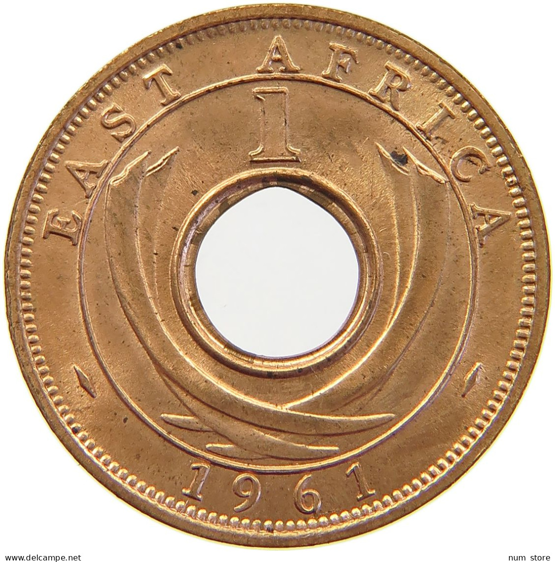 EAST AFRICA CENT 1961 Elizabeth II. (1952-2022) #s023 0367 - Afrique Orientale & Protectorat D'Ouganda