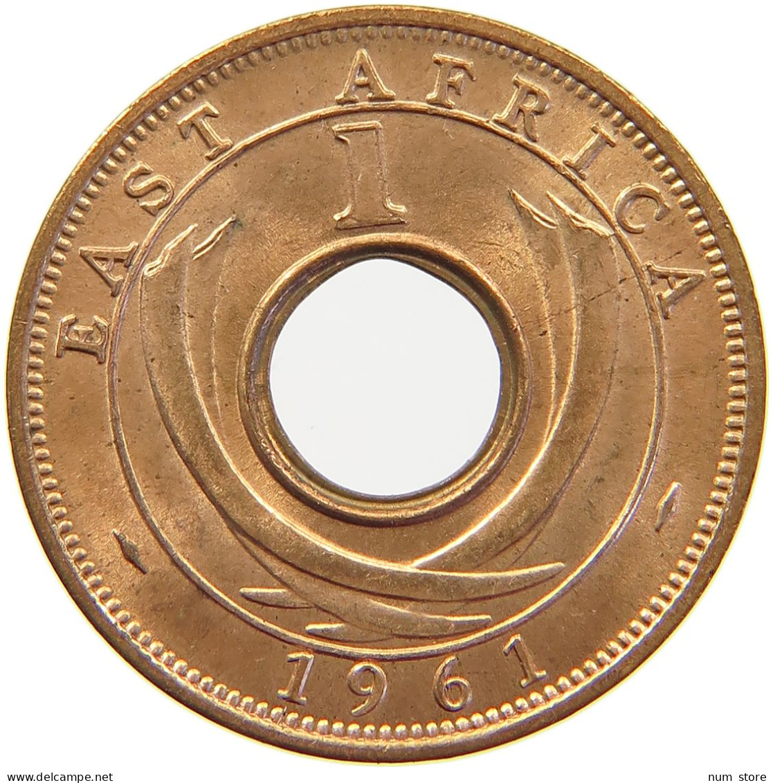 EAST AFRICA CENT 1961 Elizabeth II. (1952-2022) #s023 0353 - East Africa & Uganda Protectorates