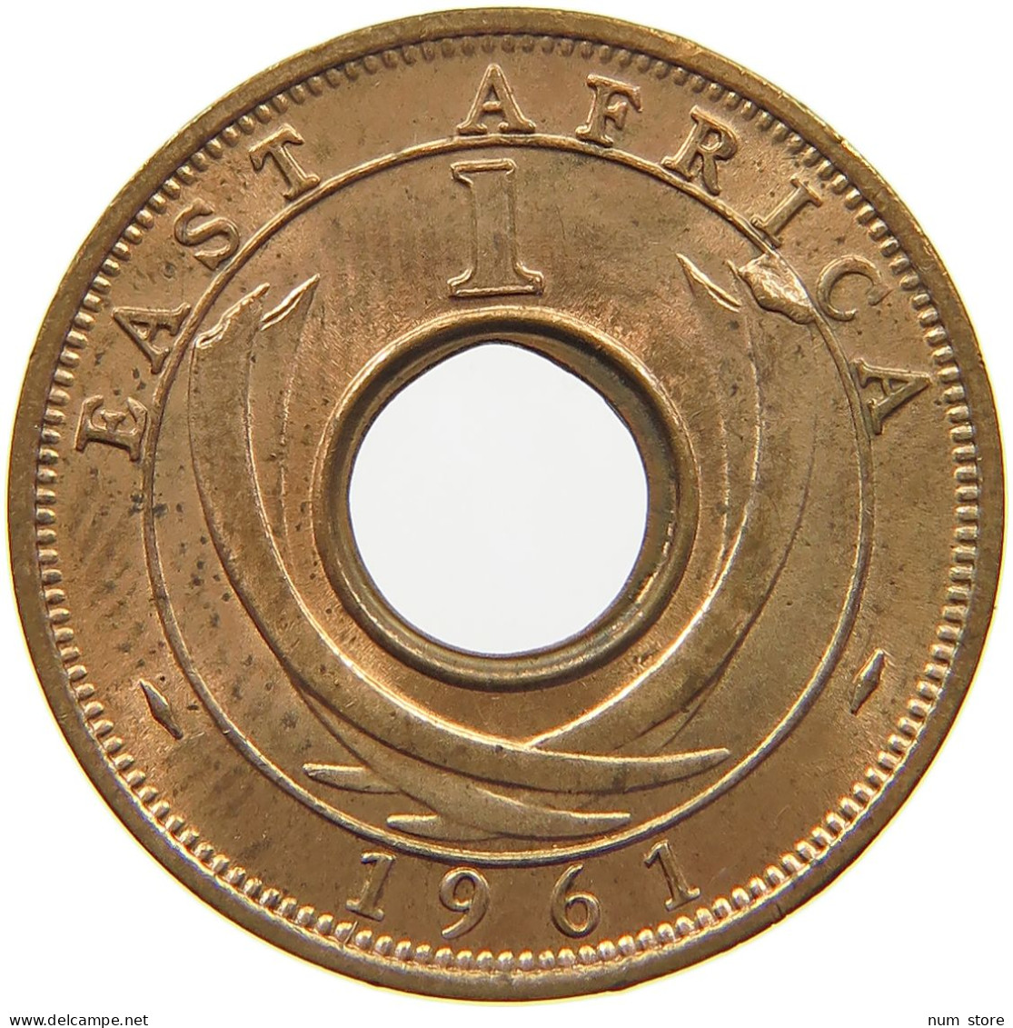 EAST AFRICA CENT 1961 Elizabeth II. (1952-2022) #c014 0373 - Afrique Orientale & Protectorat D'Ouganda