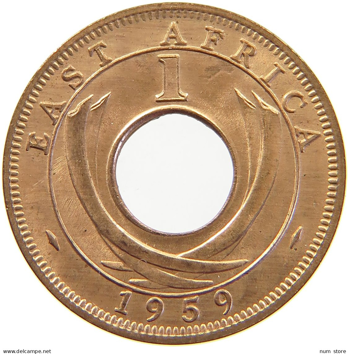 EAST AFRICA CENT 1959 H Elizabeth II. (1952-2022) #s023 0349 - Afrique Orientale & Protectorat D'Ouganda