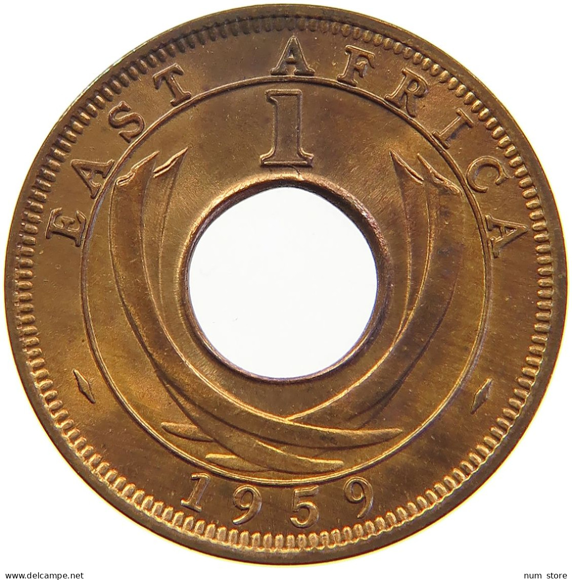 EAST AFRICA CENT 1959 Elizabeth II. (1952-2022) #s023 0361 - Afrique Orientale & Protectorat D'Ouganda