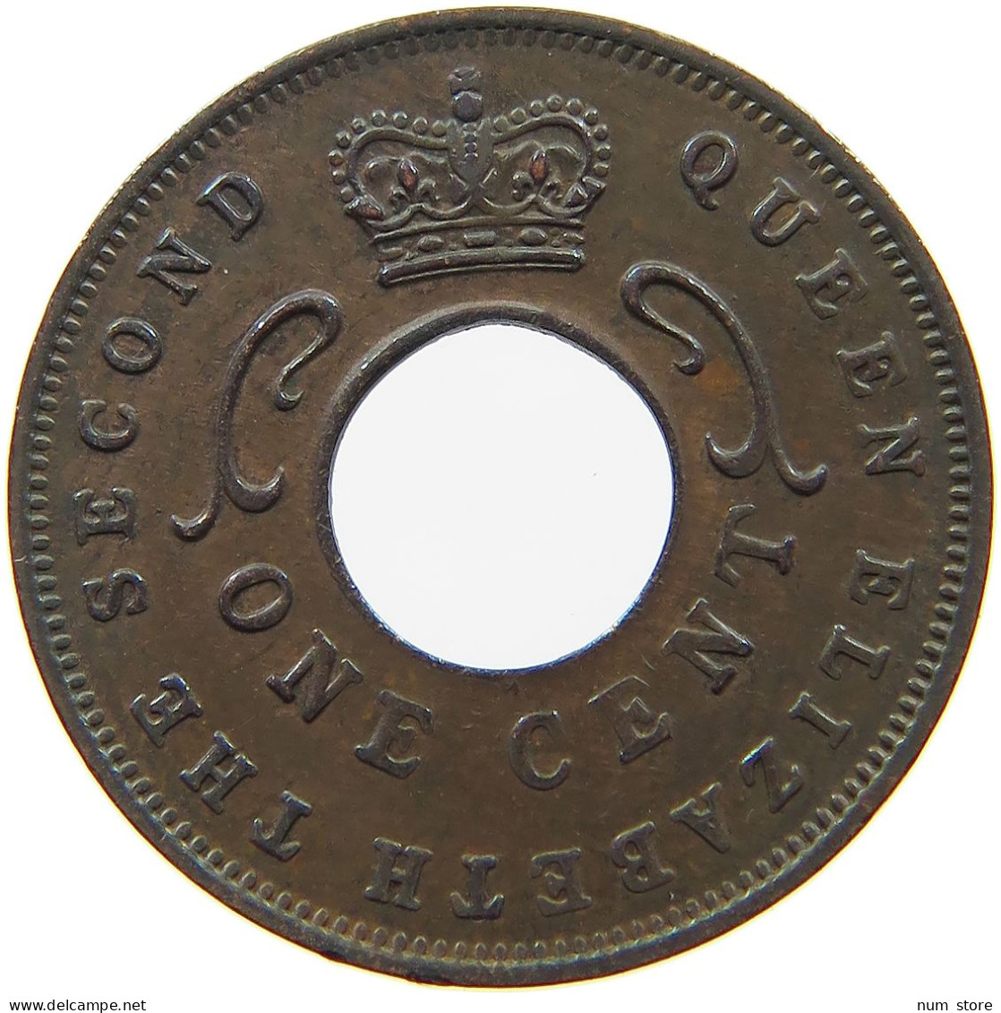 EAST AFRICA CENT 1959 Elizabeth II. (1952-2022) #a093 0423 - Afrique Orientale & Protectorat D'Ouganda