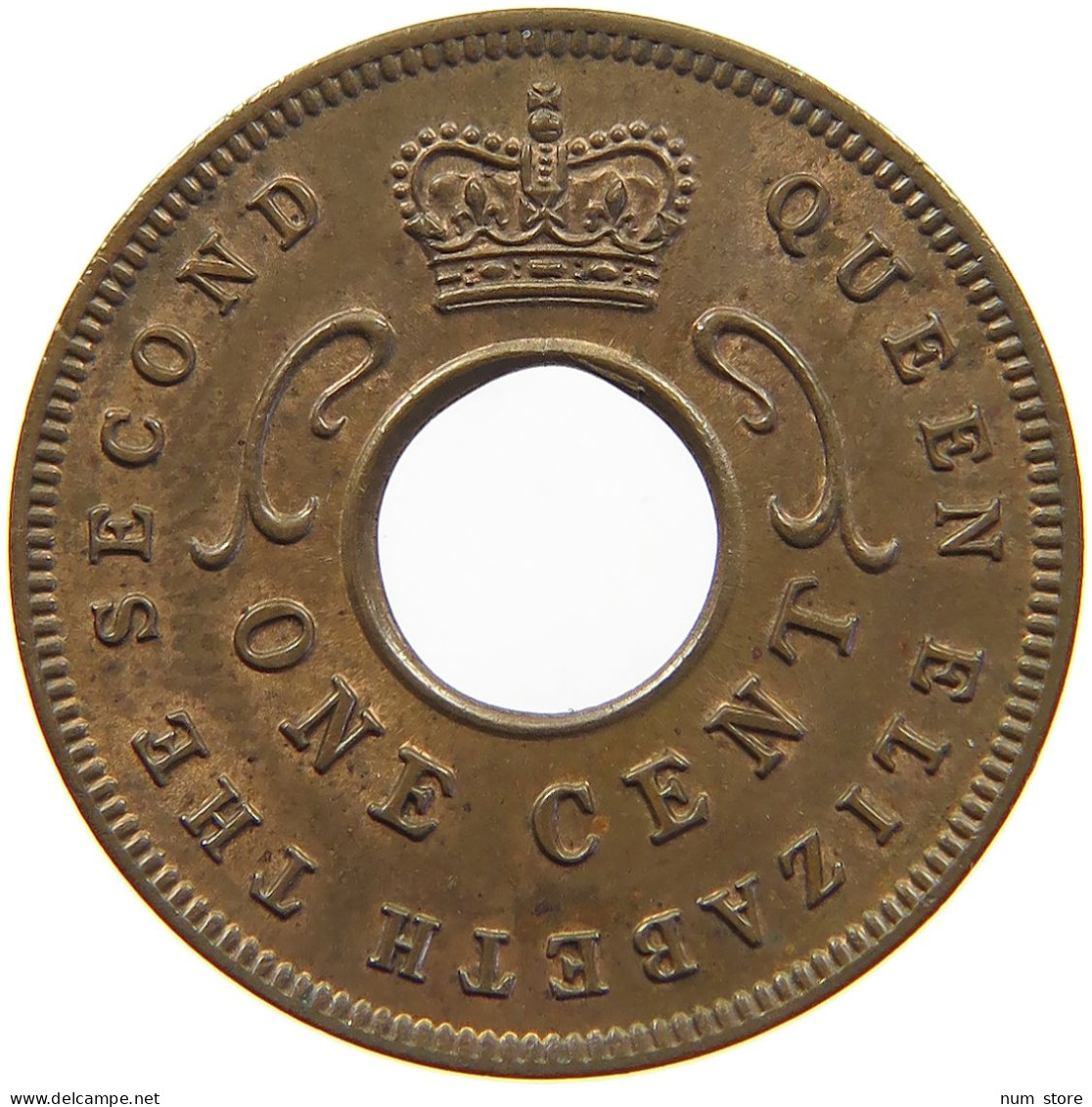 EAST AFRICA CENT 1957 Elizabeth II. (1952-2022) #c019 0307 - Afrique Orientale & Protectorat D'Ouganda