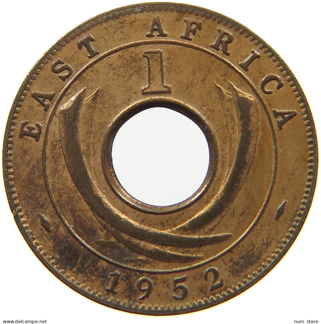 EAST AFRICA CENT 1952 George VI. (1936-1952) #s078 0017 - Africa Oriental Y Protectorado De Uganda