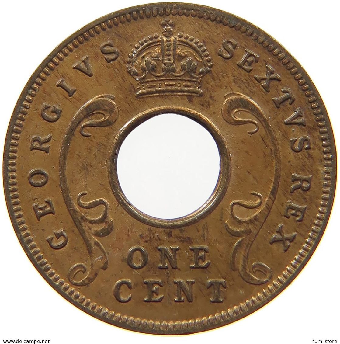 EAST AFRICA CENT 1952 George VI. (1936-1952) #s078 0017 - Africa Oriental Y Protectorado De Uganda