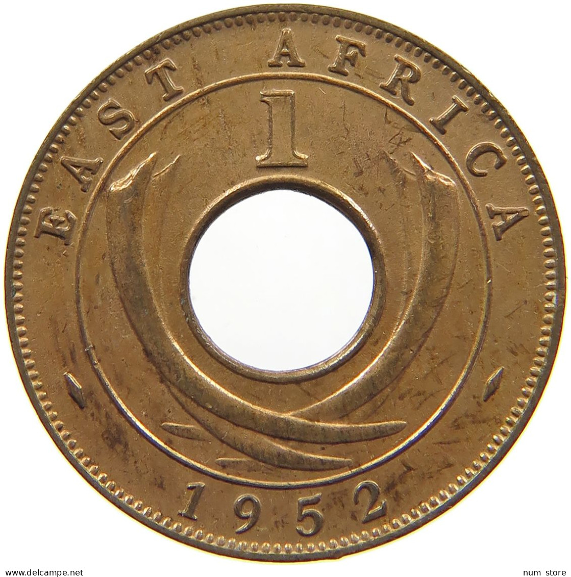 EAST AFRICA CENT 1952 George VI. (1936-1952) #c036 0687 - Ostafrika Und Herrschaft Von Uganda