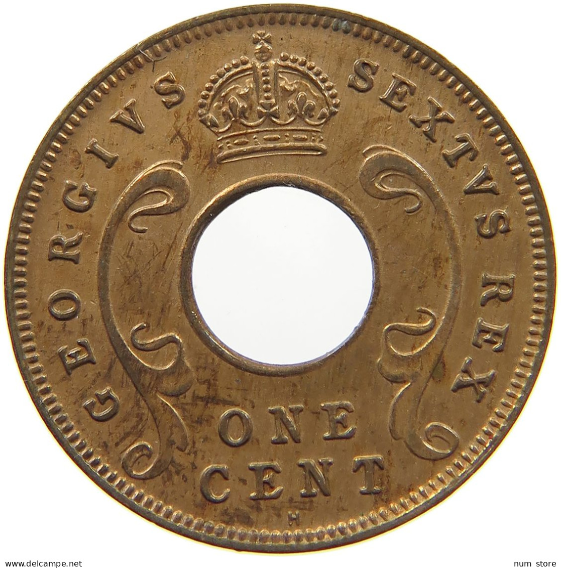 EAST AFRICA CENT 1952 George VI. (1936-1952) #c036 0687 - Oost-Afrika & Protectoraat Van Uganda