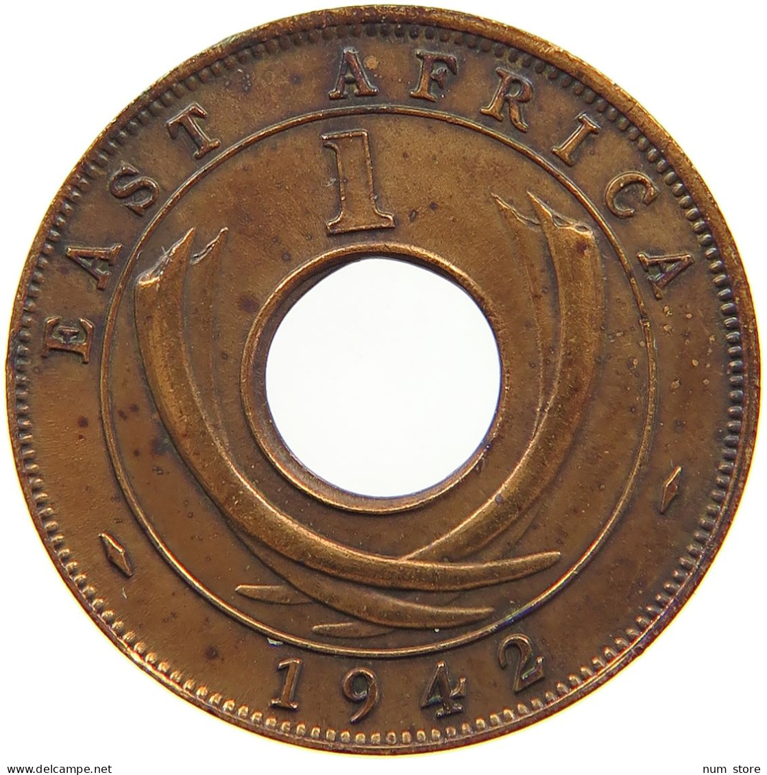 EAST AFRICA CENT 1942 George VI. (1936-1952) #a085 0671 - Ostafrika Und Herrschaft Von Uganda