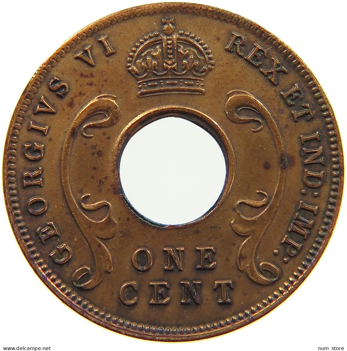 EAST AFRICA CENT 1942 George VI. (1936-1952) #a085 0671 - Africa Orientale E Protettorato D'Uganda