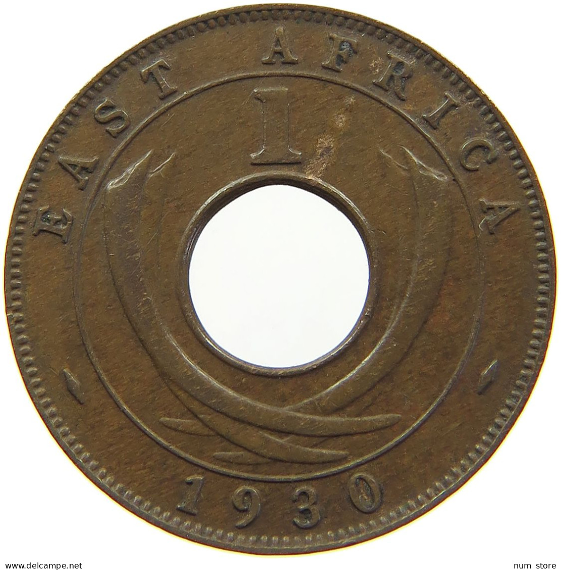 EAST AFRICA CENT 1930 George V. (1910-1936) #s008 0139 - Ostafrika Und Herrschaft Von Uganda