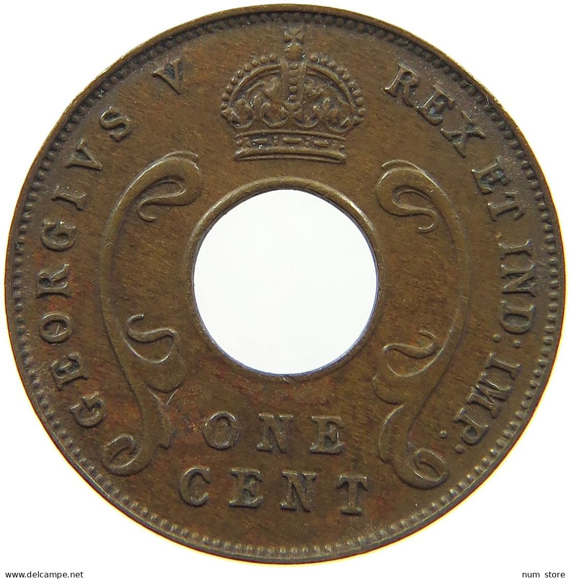 EAST AFRICA CENT 1930 George V. (1910-1936) #s008 0139 - Ostafrika Und Herrschaft Von Uganda