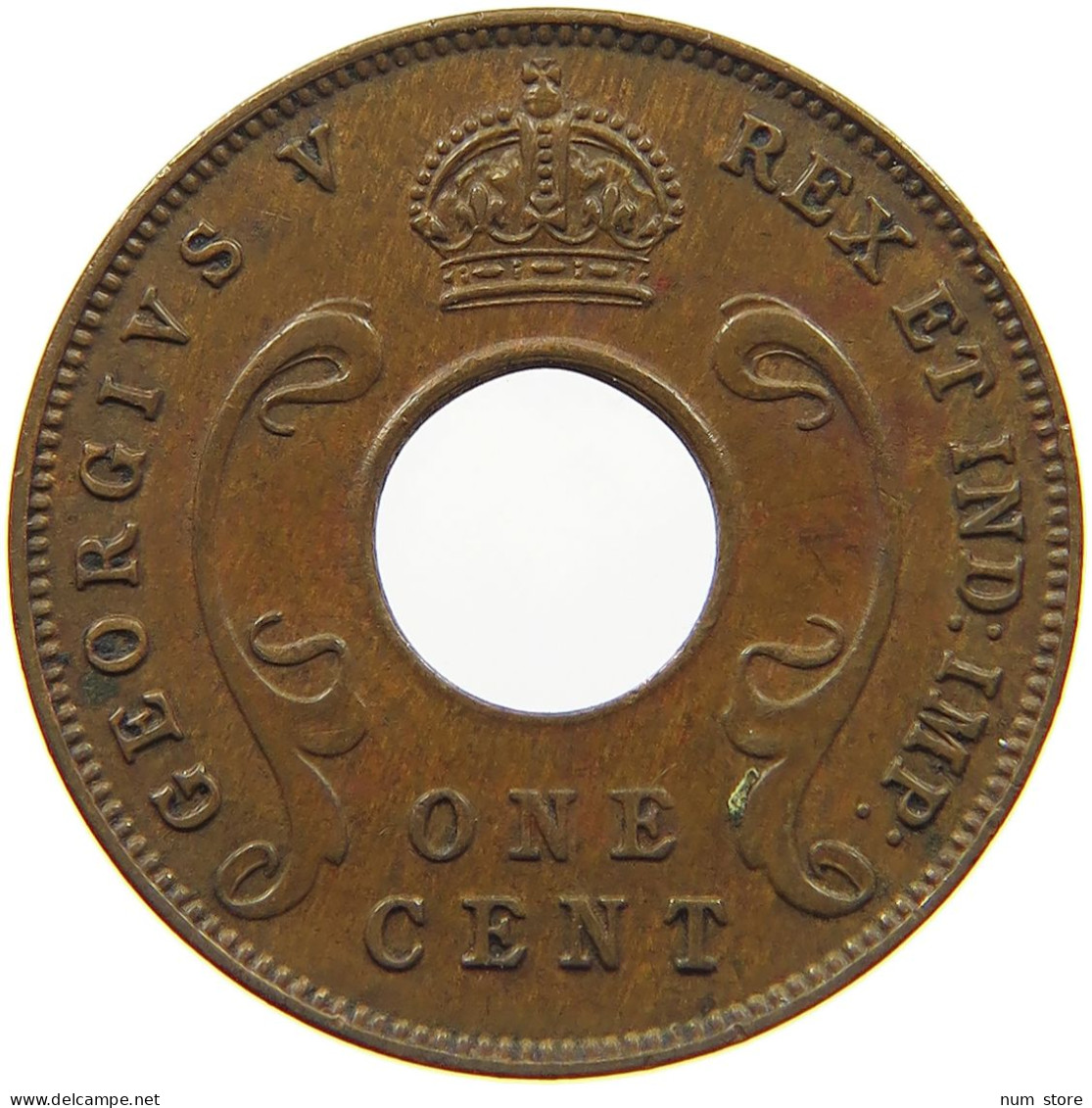 EAST AFRICA CENT 1935 George V. (1910-1936) #c014 0371 - East Africa & Uganda Protectorates