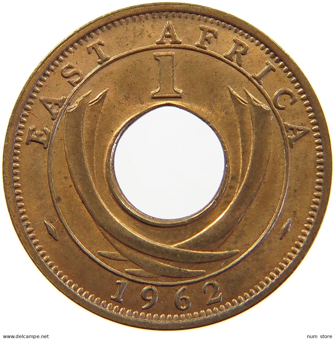 EAST AFRICA CENT 1962 H Elizabeth II. (1952-2022) #s018 0419 - Afrique Orientale & Protectorat D'Ouganda