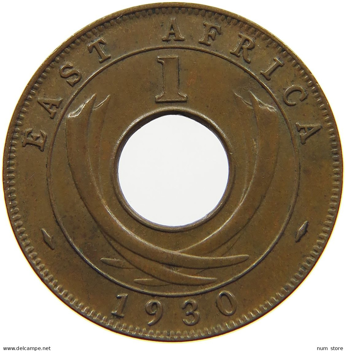 EAST AFRICA CENT 1930 George V. (1910-1936) #c014 0381 - Oost-Afrika & Protectoraat Van Uganda