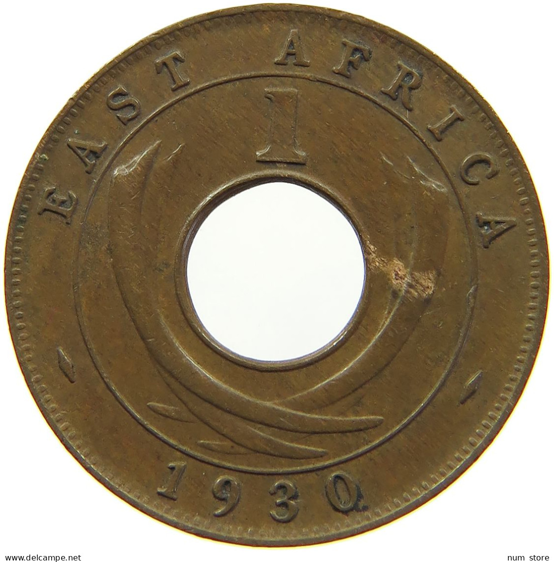 EAST AFRICA CENT 1930 George V. (1910-1936) #s008 0135 - Ostafrika Und Herrschaft Von Uganda