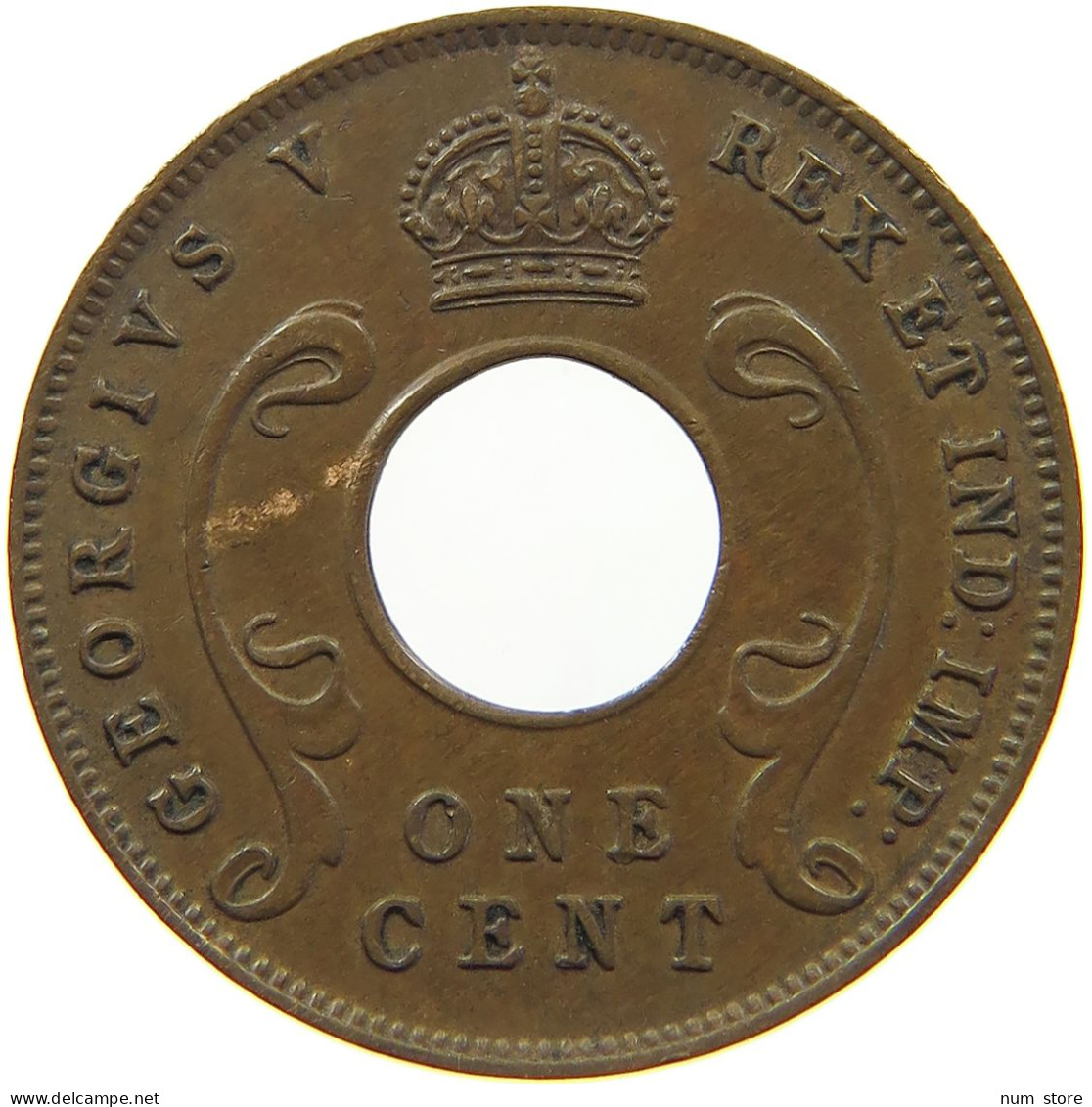 EAST AFRICA CENT 1930 George V. (1910-1936) #s008 0135 - Ostafrika Und Herrschaft Von Uganda