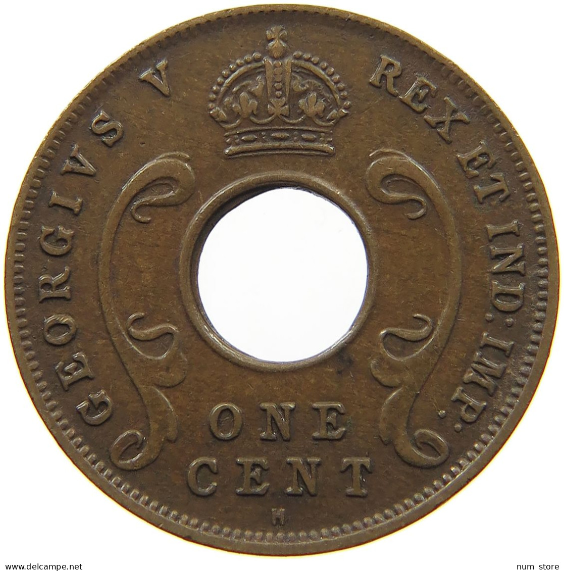 EAST AFRICA CENT 1924 George V. (1910-1936) #c014 0377 - Oost-Afrika & Protectoraat Van Uganda