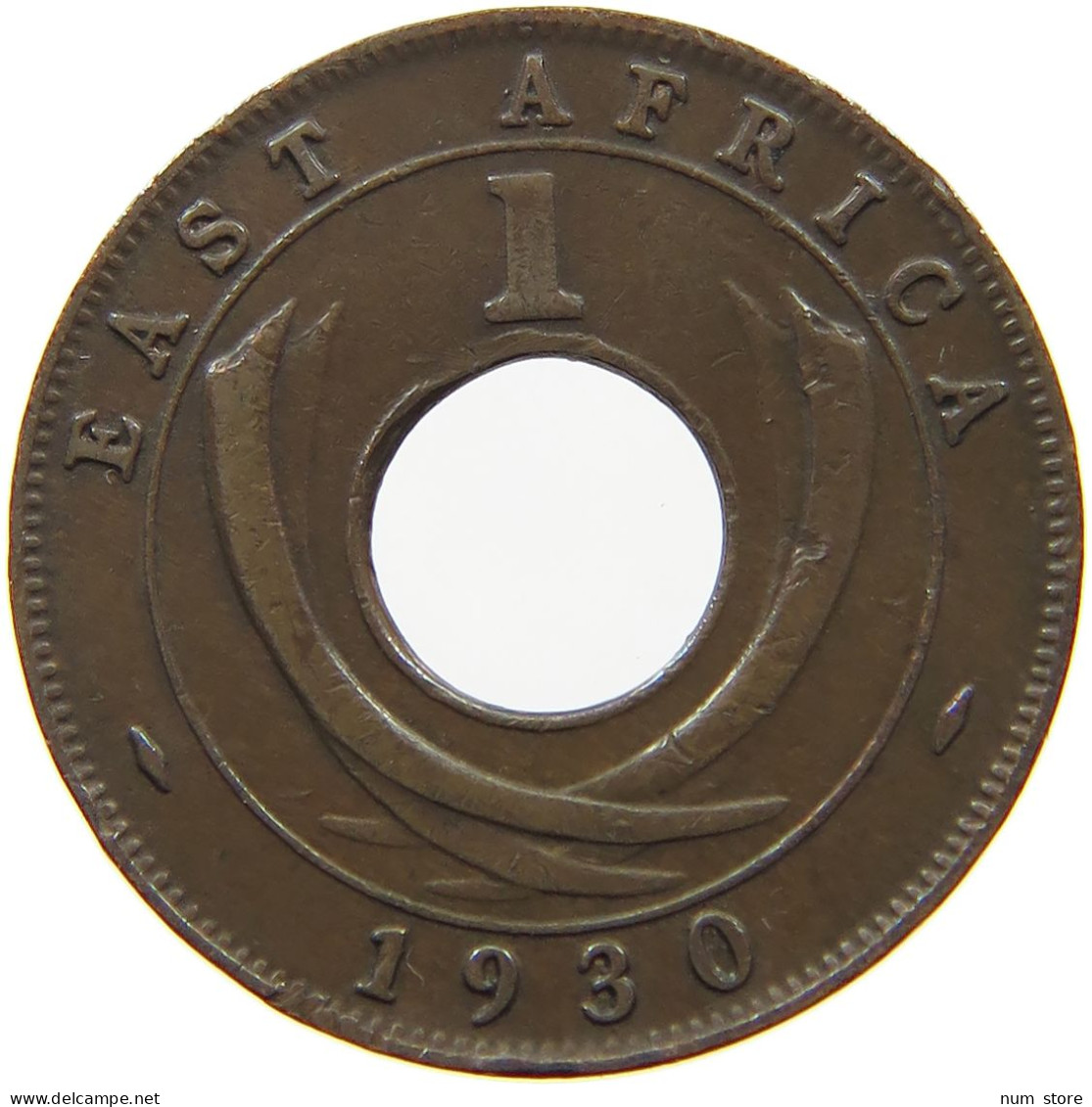 EAST AFRICA CENT 1930 George V. (1910-1936) #a093 0419 - East Africa & Uganda Protectorates