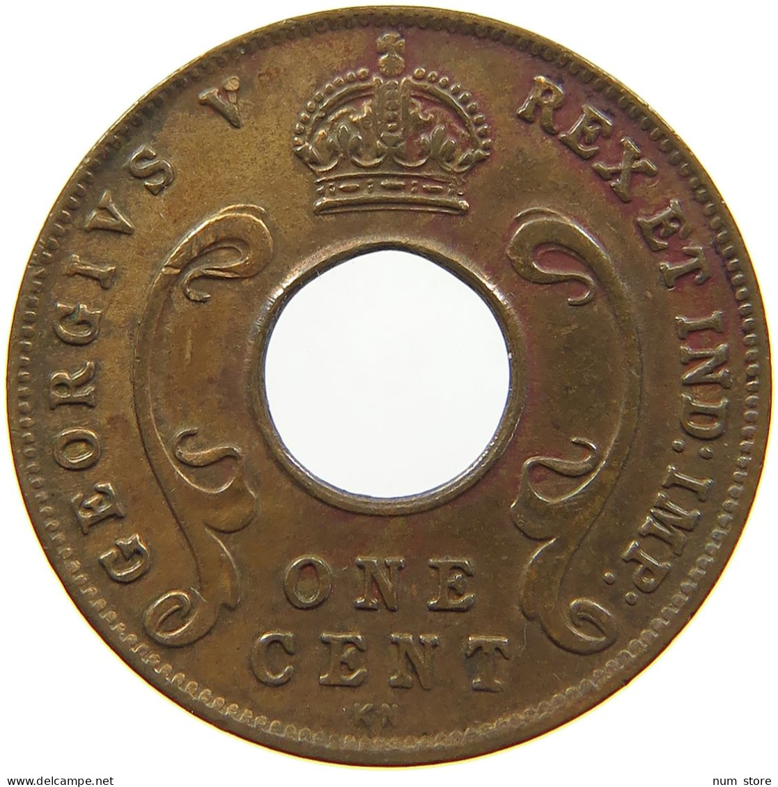 EAST AFRICA CENT 1924 George V. (1910-1936) #s008 0125 - Afrique Orientale & Protectorat D'Ouganda