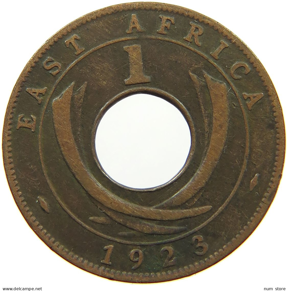 EAST AFRICA CENT 1923 George V. (1910-1936) #a095 0675 - Ostafrika Und Herrschaft Von Uganda