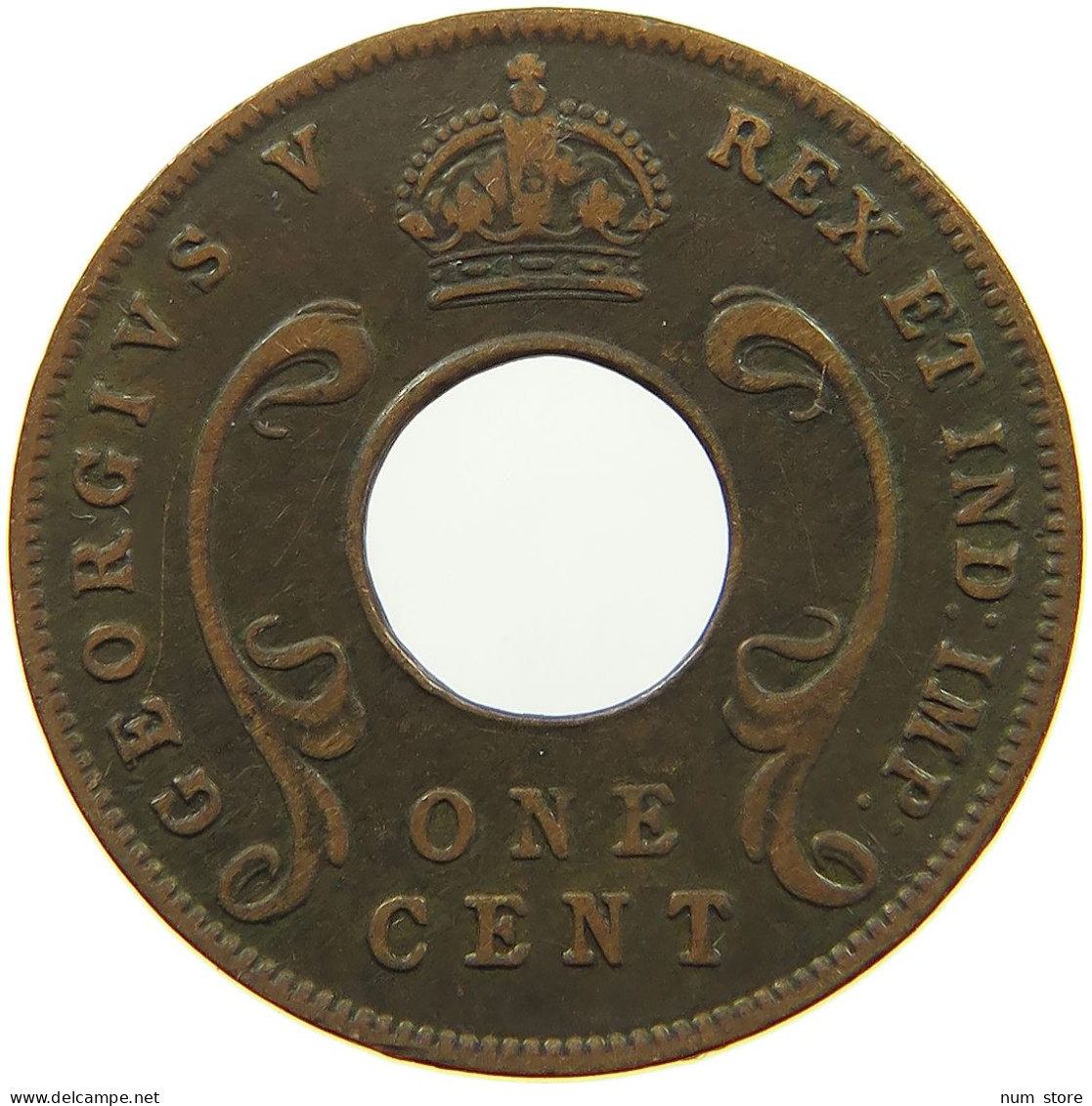 EAST AFRICA CENT 1923 George V. (1910-1936) #a095 0675 - Ostafrika Und Herrschaft Von Uganda