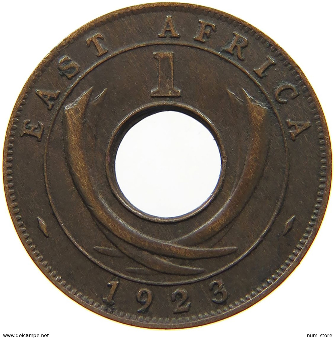 EAST AFRICA CENT 1923 George V. (1910-1936) #c014 0369 - Ostafrika Und Herrschaft Von Uganda