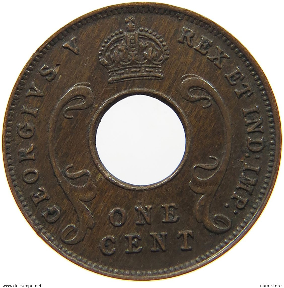 EAST AFRICA CENT 1923 George V. (1910-1936) #c014 0369 - Ostafrika Und Herrschaft Von Uganda