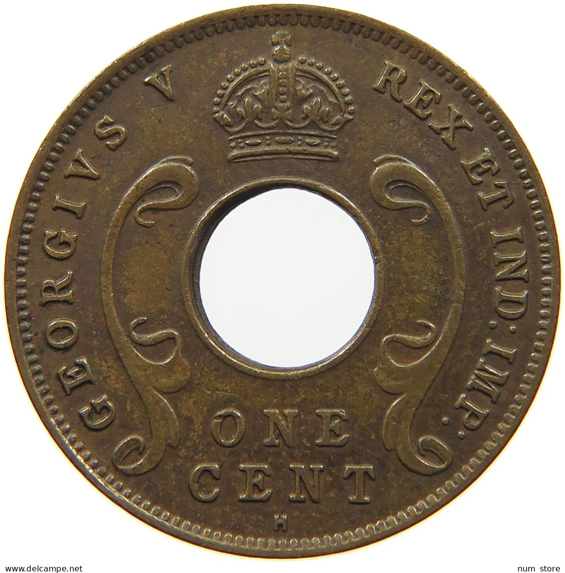 EAST AFRICA CENT 1922 H George V. (1910-1936) #c014 0375 - Ostafrika Und Herrschaft Von Uganda