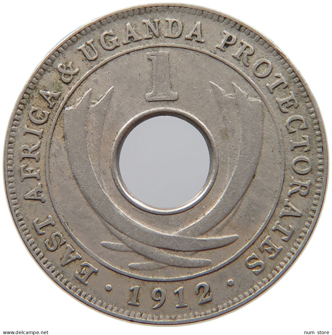 EAST AFRICA CENT 1912 H George V. (1910-1936) #s008 0379 - Afrique Orientale & Protectorat D'Ouganda