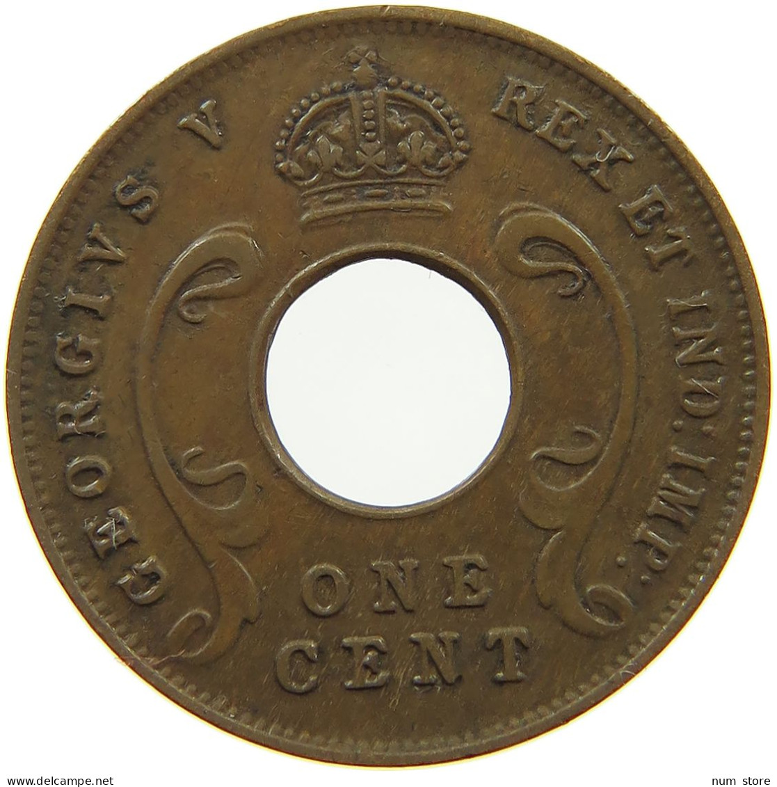 EAST AFRICA CENT 1922 George V. (1910-1936) #a085 0669 - Ostafrika Und Herrschaft Von Uganda