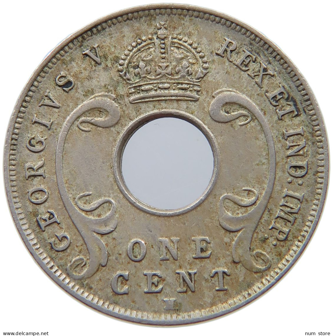 EAST AFRICA CENT 1912 H George V. (1910-1936) #s040 0241 - Ostafrika Und Herrschaft Von Uganda