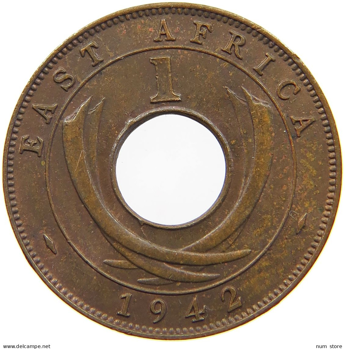 EAST AFRICA CENT 1842  #t161 0363 - Afrique Orientale & Protectorat D'Ouganda