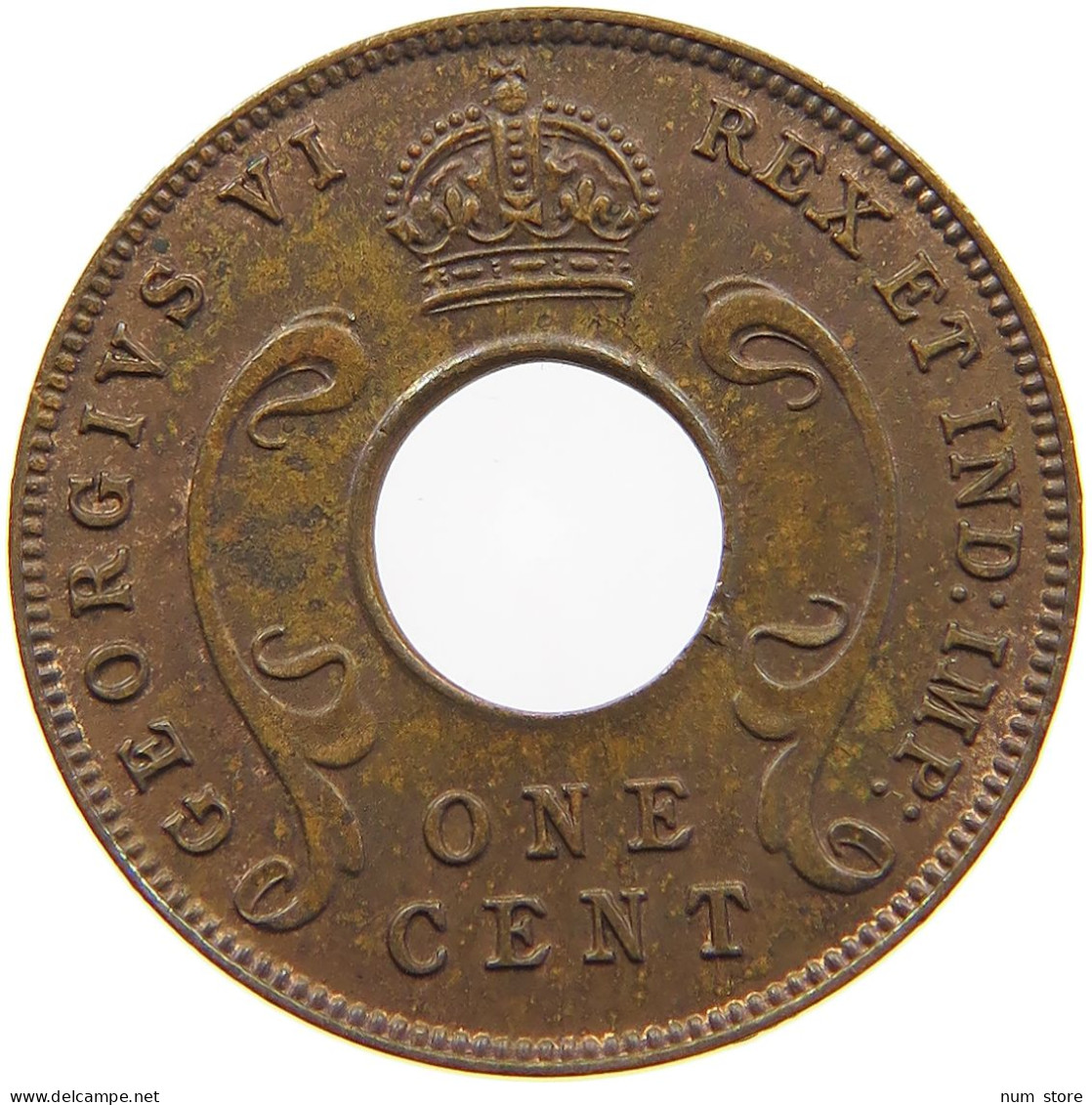 EAST AFRICA CENT 1842  #t161 0363 - Africa Orientale E Protettorato D'Uganda