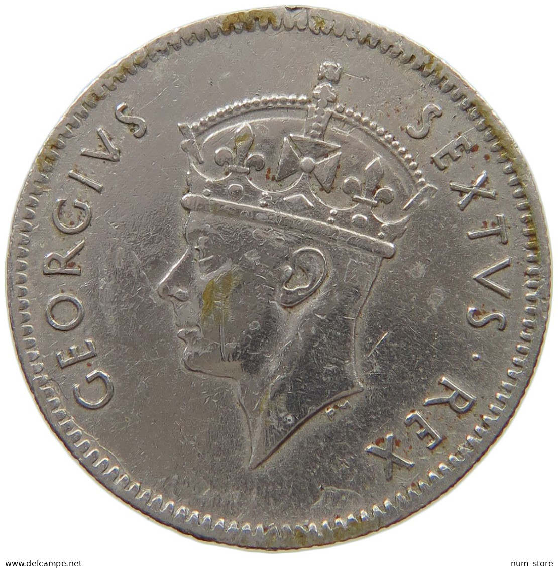 EAST AFRICA 50 CENTS 1949 George VI. (1936-1952) #s040 0343 - Africa Orientale E Protettorato D'Uganda